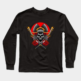 Geisha Skull 2.1 Long Sleeve T-Shirt